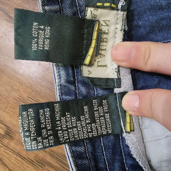 Lauren Ralph Lauren Womens Size 10 Wide Leg Denim Jeans Capri Rope Tie Calypso - Picture 3 of 7